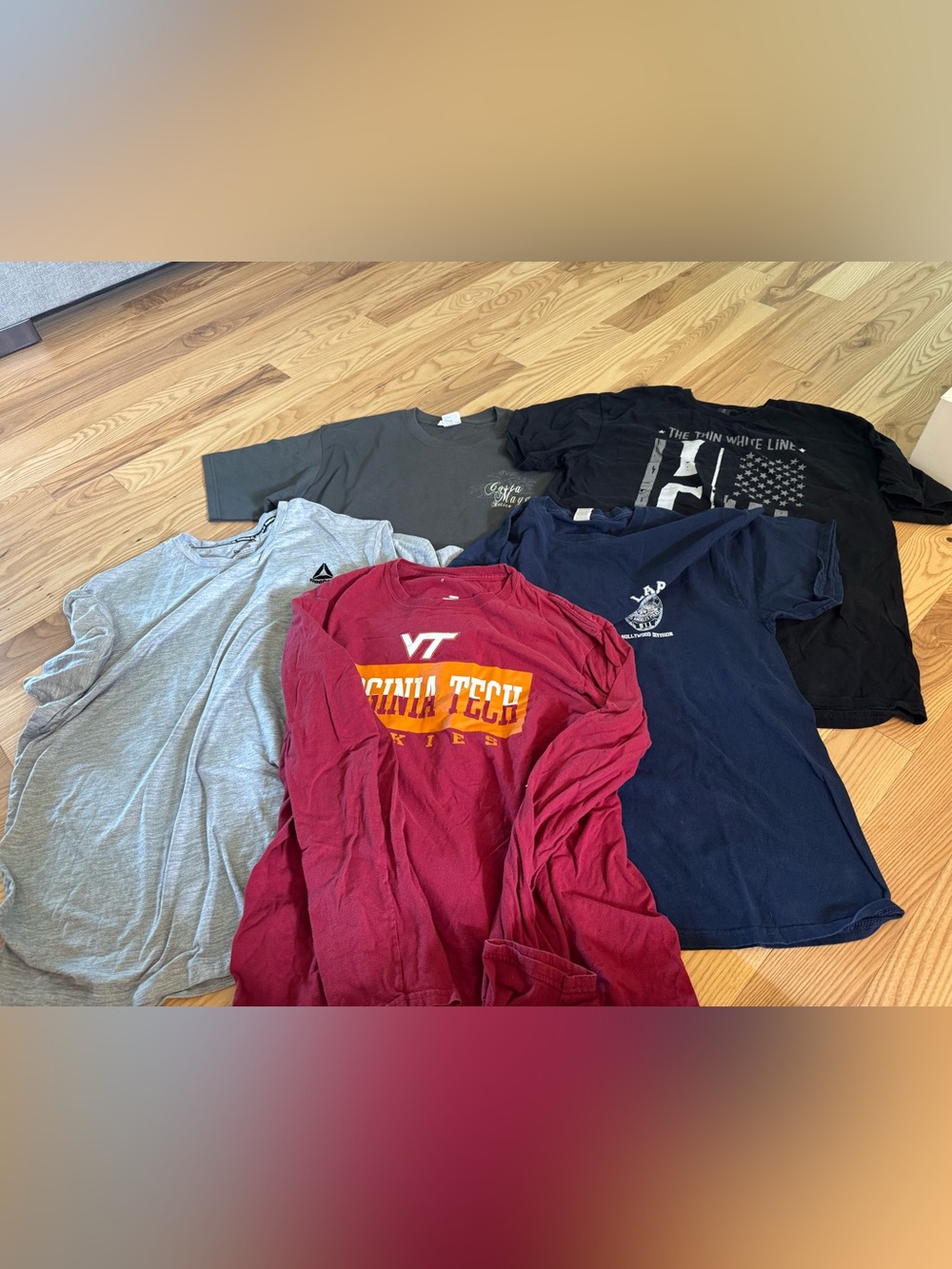 Lot of 5 men’s shirts size large